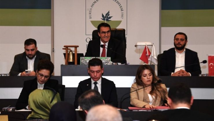 Bursa Osmangazi Meclisi’nde yılın ilk toplantısı