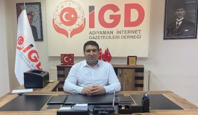 Adıyaman İGC’den 10 Ocak mesajı