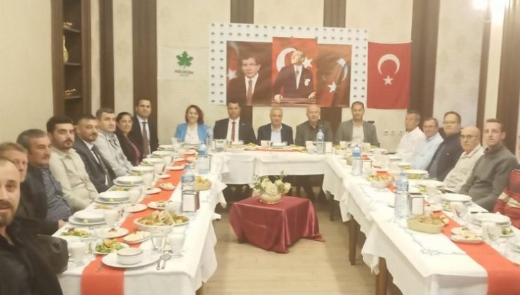 Gelecek Partisi Keşan Belediye Başkan Adayı Aydoğan  Ersöz’den iftar yemeği