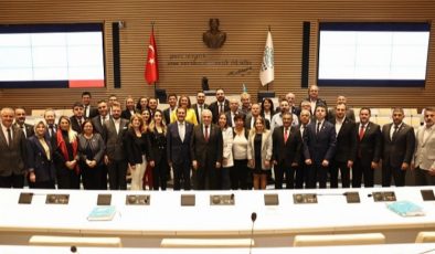 Bursa Nilüfer Meclisi ilk kez toplandı